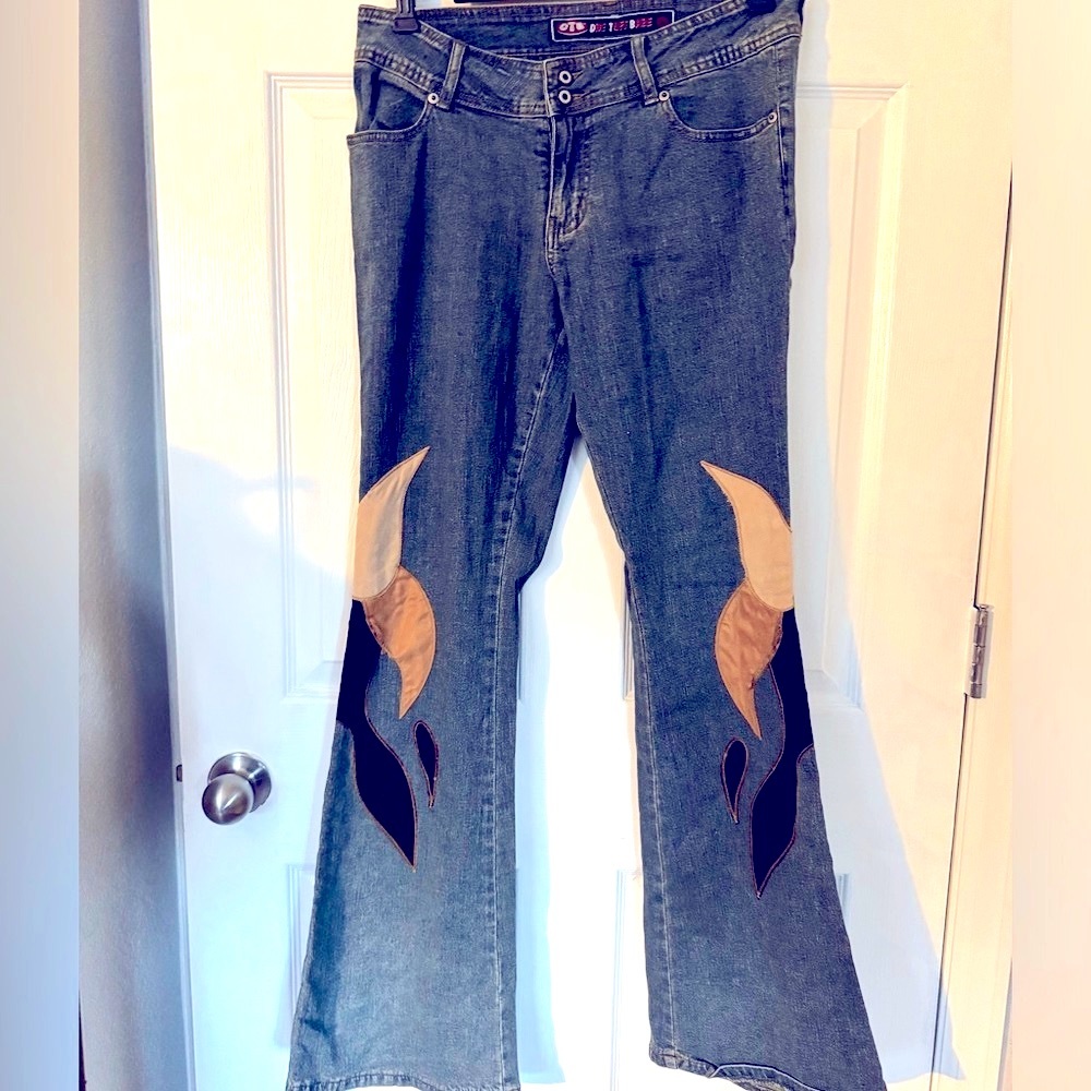 OTB Size 9/10 Patchwork Jeans